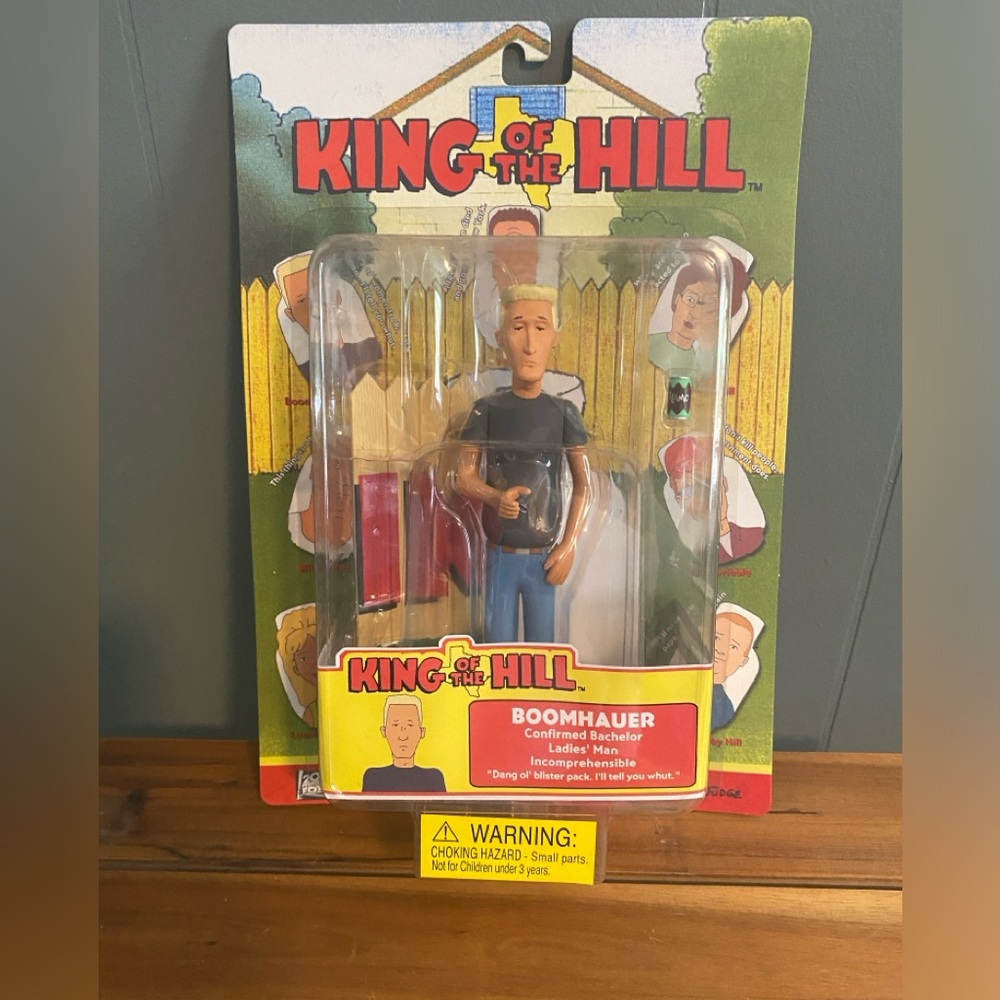 King of the Hill - Boomhauer - NIB